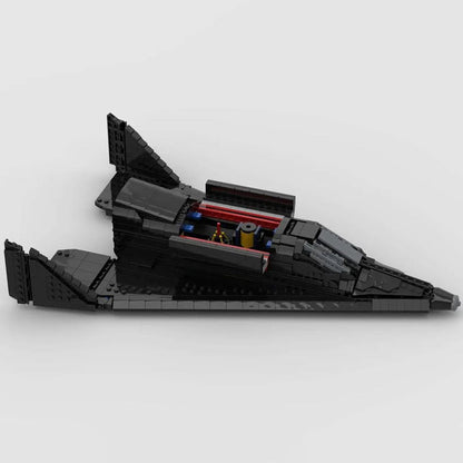 MOC - 88096 X - 20 Dyna - Soar Flugzeug Klemmbausteine - LesDiy - Klemmbausteine