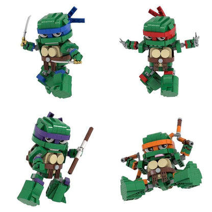 MOC Teenage Mutant Ninja Turtles Klemmbausteine - LesDiy - Klemmbausteine