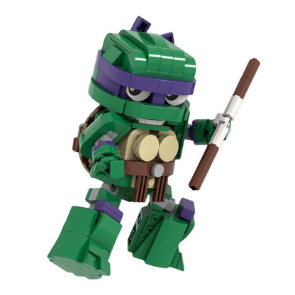 MOC Teenage Mutant Ninja Turtles Klemmbausteine - LesDiy - Klemmbausteine