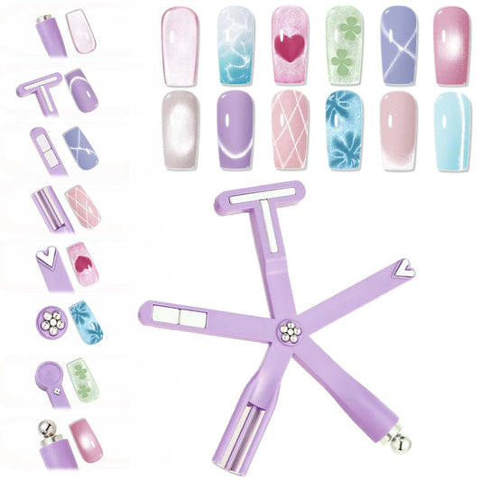 Modelones Cat Eye Magnet 8-in-1 Tool Strong Magnetic for Cateye Gel Polish
