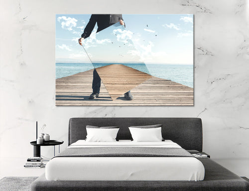 Modern Abstract Canvas Print #1135