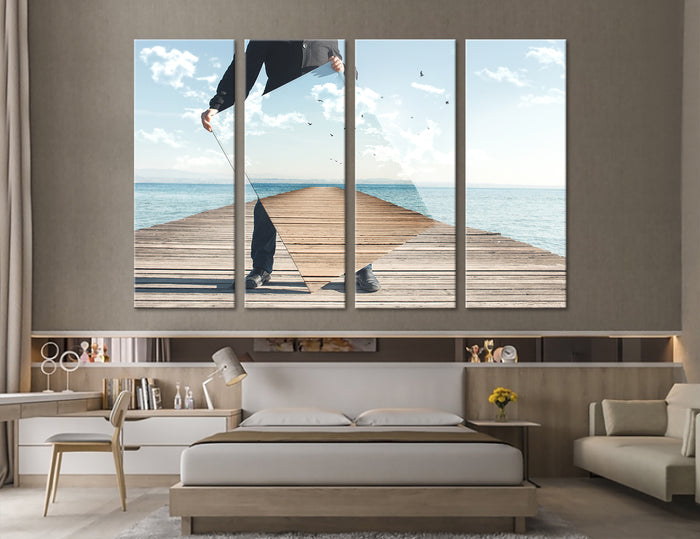 Modern Abstract Canvas Print #1135