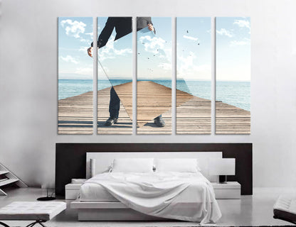 Modern Abstract Canvas Print #1135