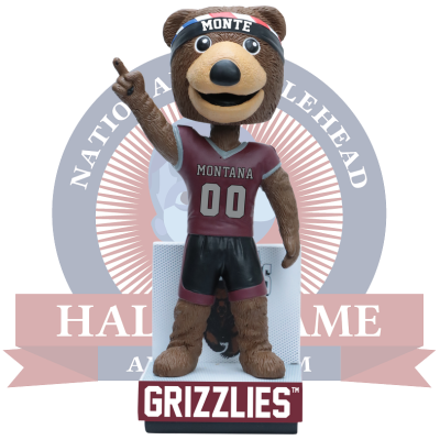 Monte Montana Grizzlies Mascot Bobblehead (Presale)