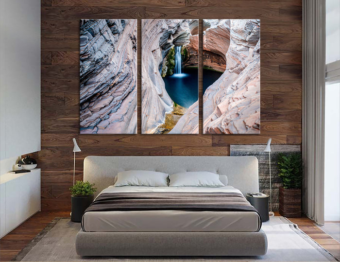 Mountain Lake Canvas Print #7062