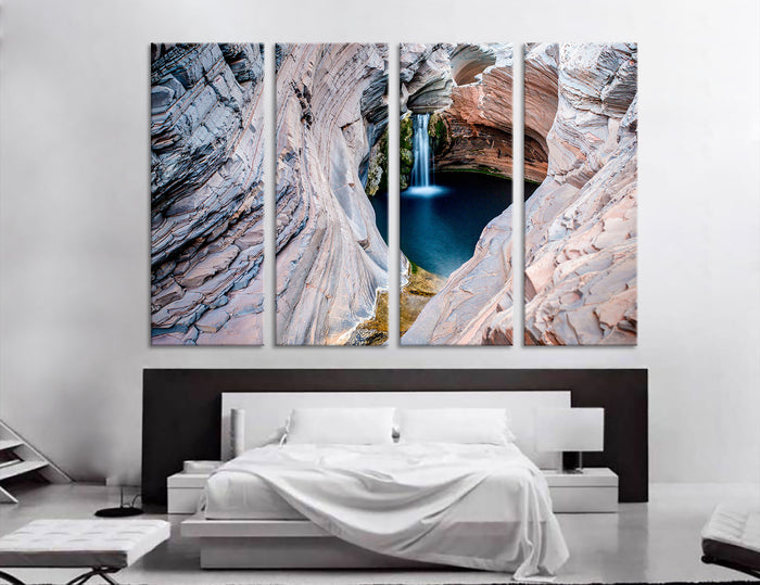 Mountain Lake Canvas Print #7062