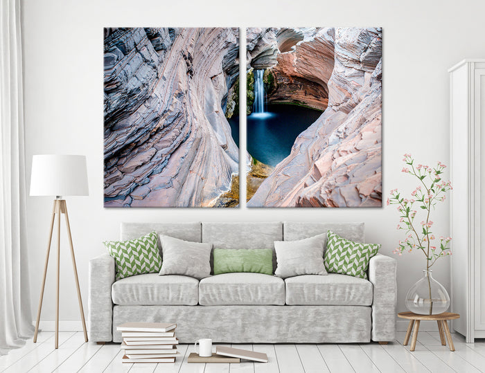Mountain Lake Canvas Print #7062
