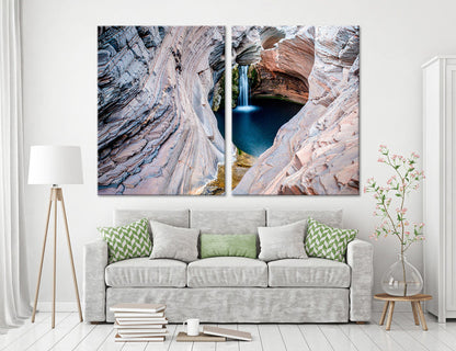 Mountain Lake Canvas Print #7062