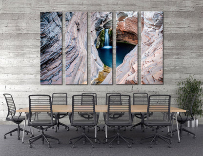 Mountain Lake Canvas Print #7062
