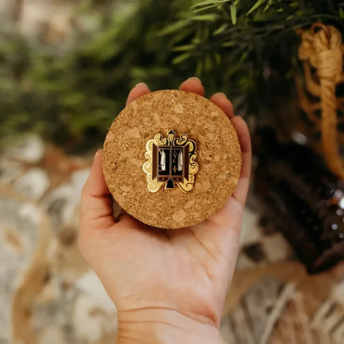 Narnia Inspired: Wardrobe Enamel Pin