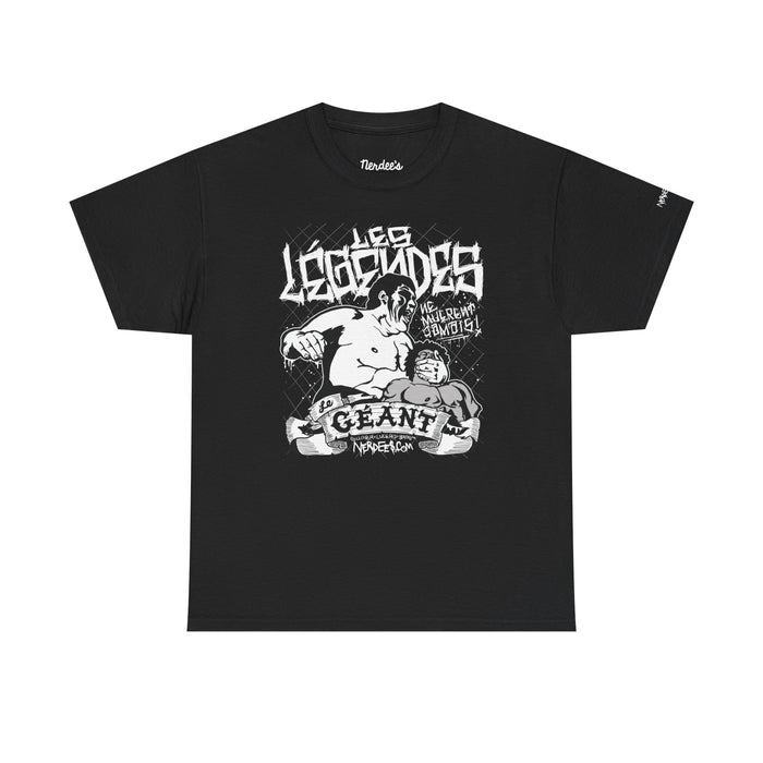 Nerdee's - Legends Never Die Series -"The Giant" Tribute Art - Unisex Heavy Tee