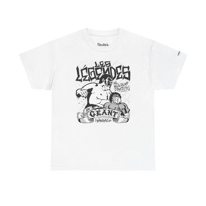 Nerdee's - Legends Never Die Series -"The Giant" Tribute Art - Unisex Heavy Tee