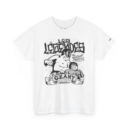 Nerdee's - Legends Never Die Series -"The Giant" Tribute Art - Unisex Heavy Tee