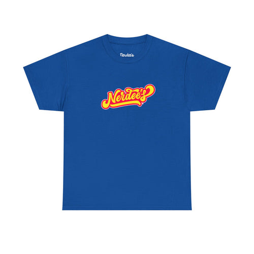 Nerdee's Classic Logo (Design 02) - Unisex Heavy Cotton Tee