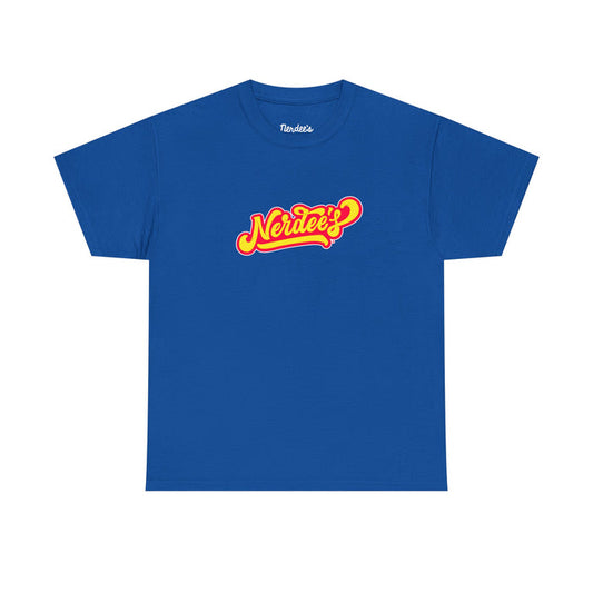 Nerdee's Classic Logo (Design 02) - Unisex Heavy Cotton Tee