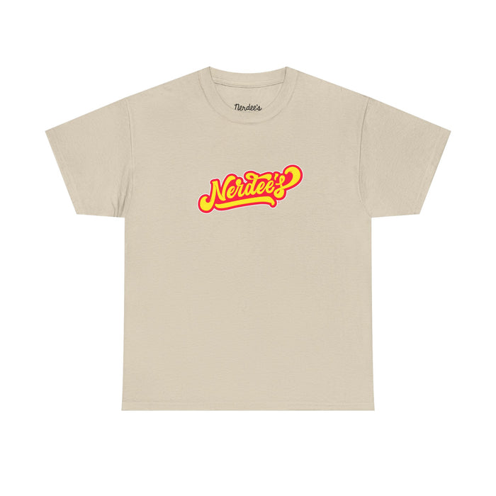 Nerdee's Classic Logo (Design 02) - Unisex Heavy Cotton Tee