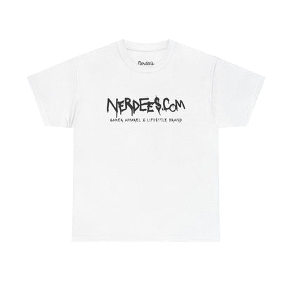 Nerdee's Dot Com - Gamer Apparel & Lifestyle Brand - Design 1 - Unisex Heavy Tee