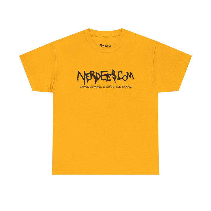 Nerdee's Dot Com - Gamer Apparel & Lifestyle Brand - Design 1 - Unisex Heavy Tee