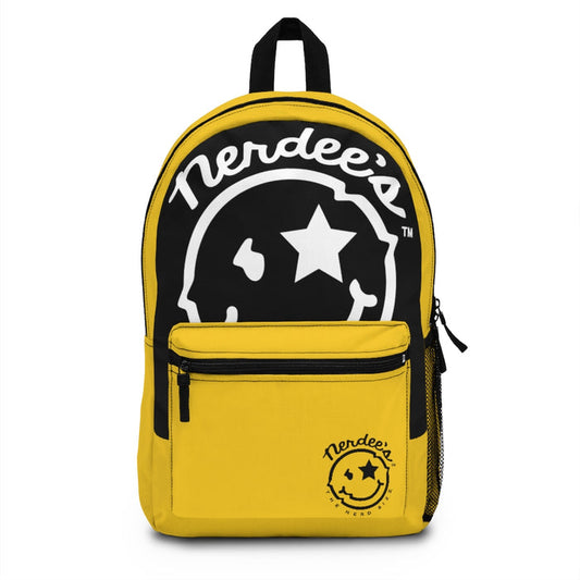 Nerdee's Logo Backpack (Design 03) - Yellow