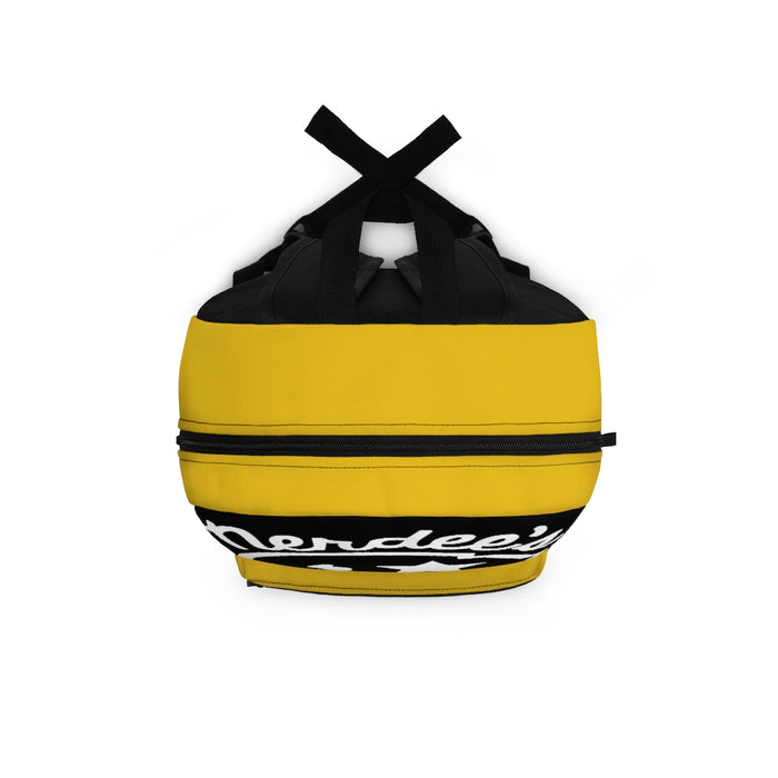 Nerdee's Logo Backpack (Design 03) - Yellow