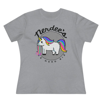 Nerdee's "Rainbow Retch" - Women's Premium Tee