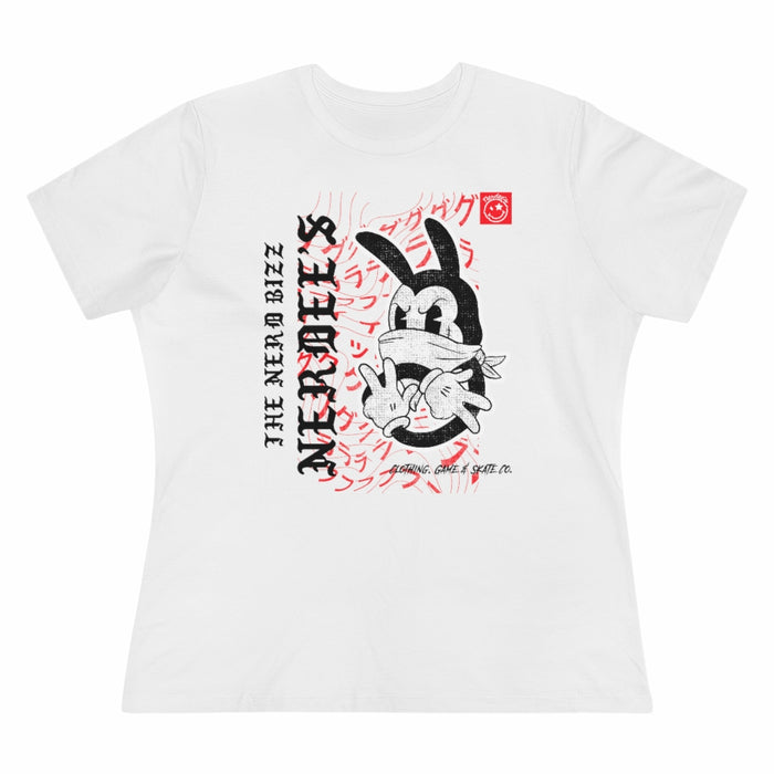 Nerdee's "Silly Wabbit" - Women's Premium Tee