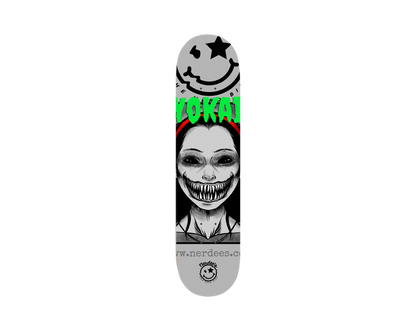 Nerdee's Skate Shop - Yokai (Design 02) - Kaidan Series (J-Horror/Japanese Horror) Special Edition Skateboard Deck