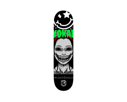 Nerdee's Skate Shop - Yokai (Design 02) - Kaidan Series (J-Horror/Japanese Horror) Special Edition Skateboard Deck