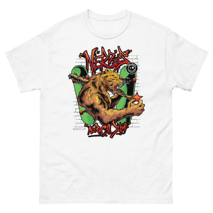 Nerdee's "The Cali Bear" (Design 01) - Men's heavyweight tee