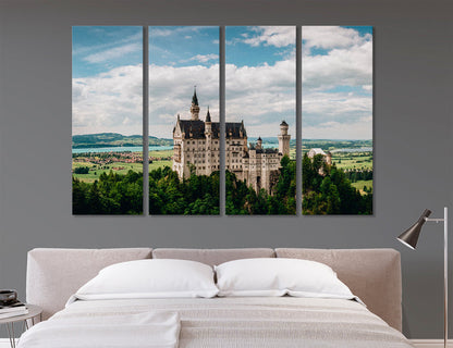 Neuschwanstein Castle Canvas Print #9084