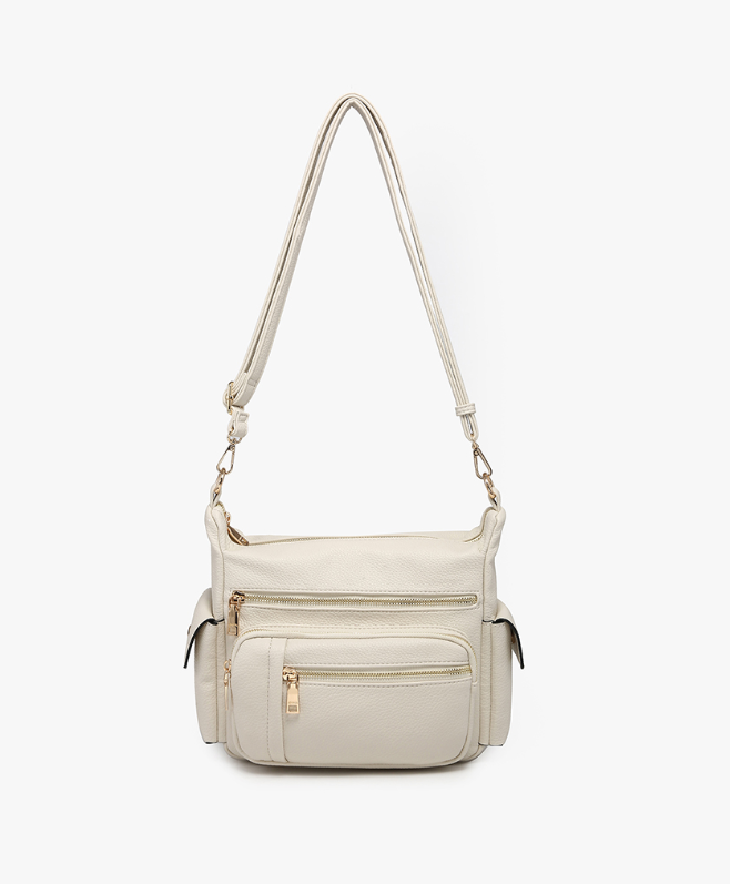 Nicole Multi-Zip Crossbody (new colors)