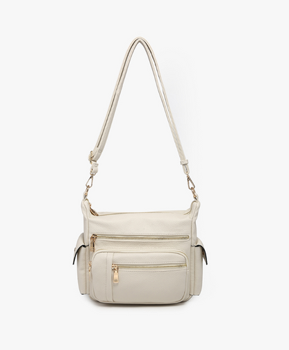 Nicole Multi-Zip Crossbody (new colors)