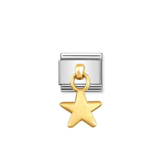 Nomination Classic Gold Star Pendant Charm