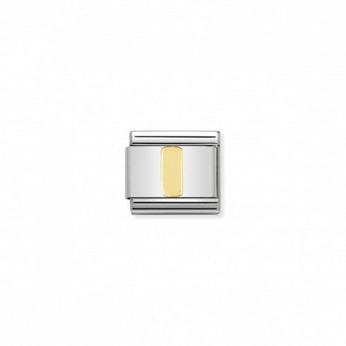 Nomination Classic Link Gold Letter I Charm