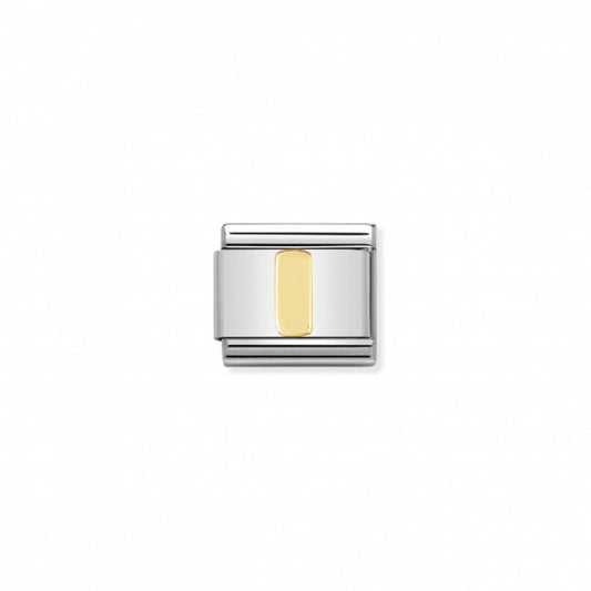 Nomination Classic Link Gold Letter I Charm