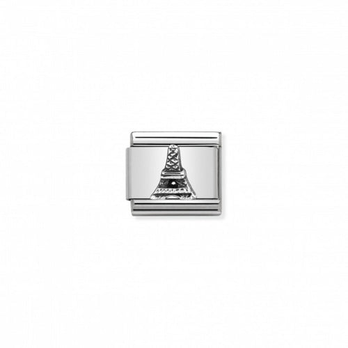 Nomination Classic Link Monuments Relief Silver Eiffel Tower