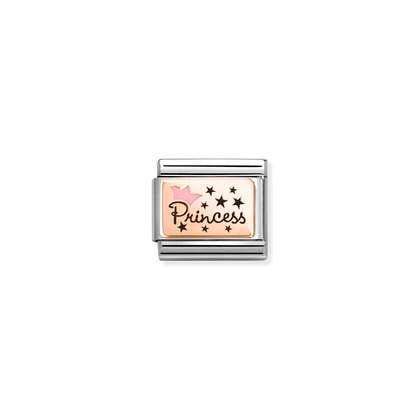 Nomination Classic Rose Gold Princess Crown Charm