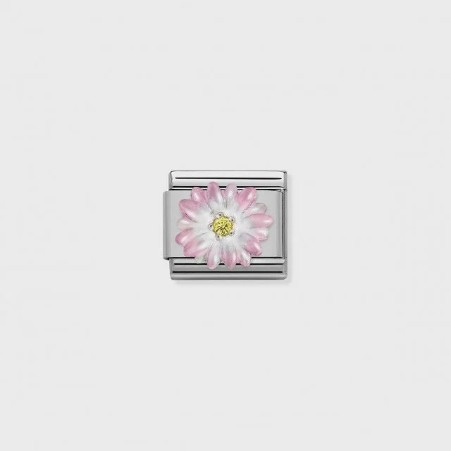 Nomination Composable Classic Link - Pink Flower