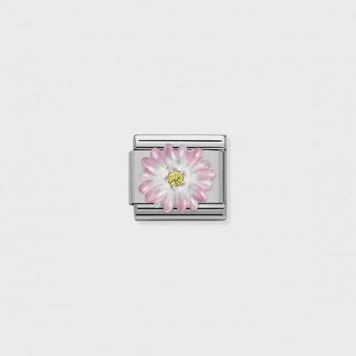 Nomination Composable Classic Link - Pink Flower