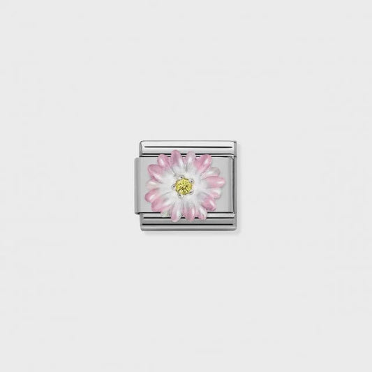 Nomination Composable Classic Link - Pink Flower