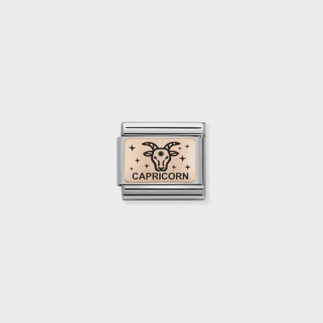 Nomination Composable Classic Link - Rose Gold Capricorn
