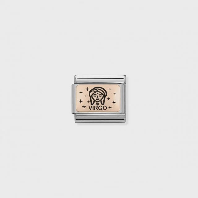 Nomination Composable Classic Link - Rose Gold Virgo