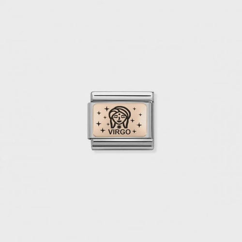 Nomination Composable Classic Link - Rose Gold Virgo