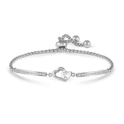 Nomination Milleluci Bracelet Refined Edition - Heart & CZ