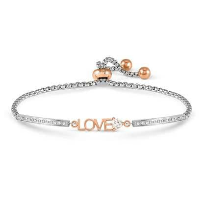Nomination Milleluci Bracelet Refined Edition - Rose Gold Love
