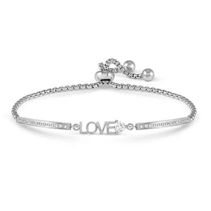 Nomination Milleluci Bracelet Refined Edition - Silver Love