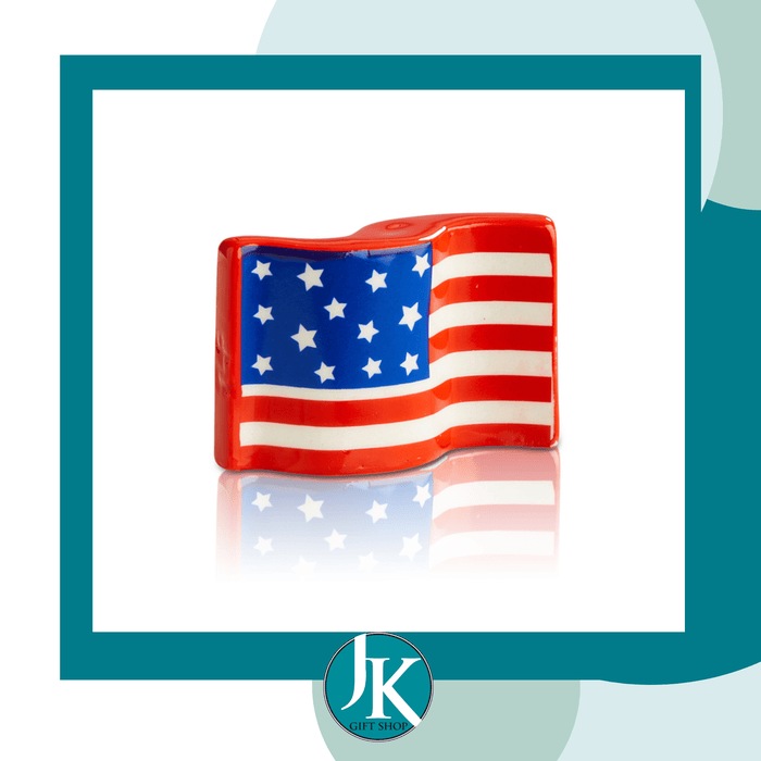 Nora Fleming Mini USA American Flag A18 Stars And Stripes Forever