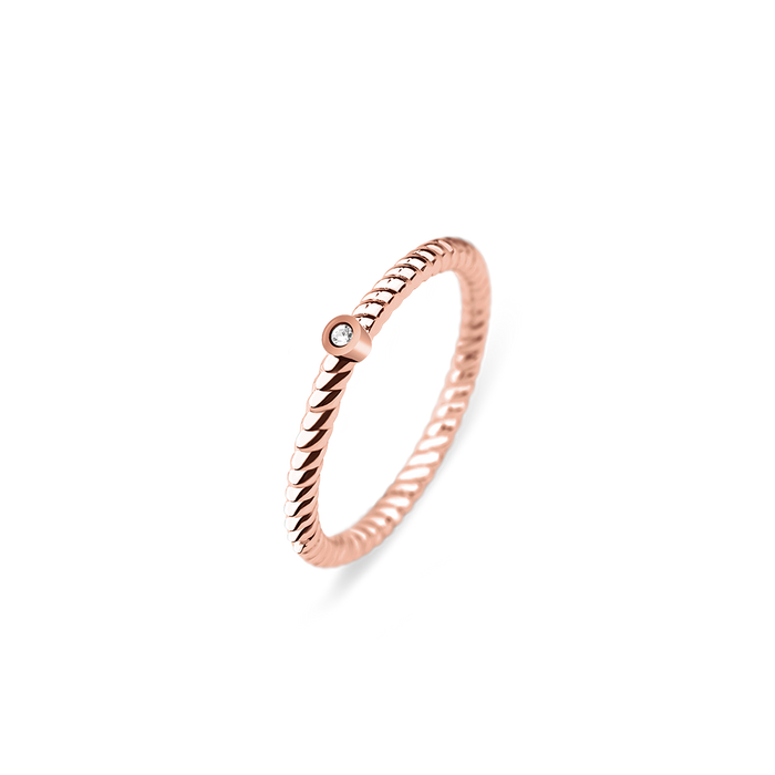 Ring North Star Roségold