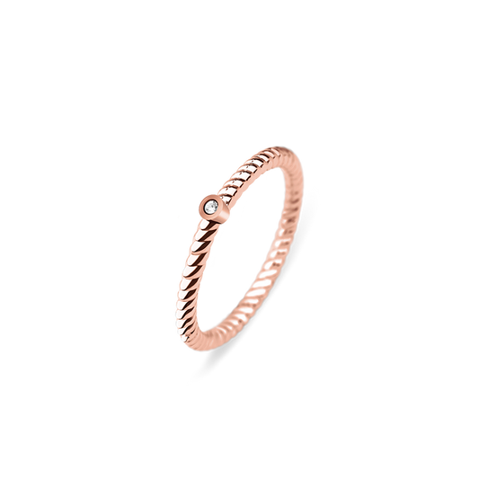Ring North Star Roségold