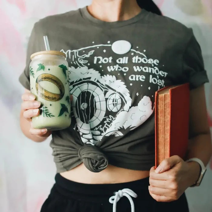Lord of the Rings Inspired: Not All Who Wander Tee Shirt